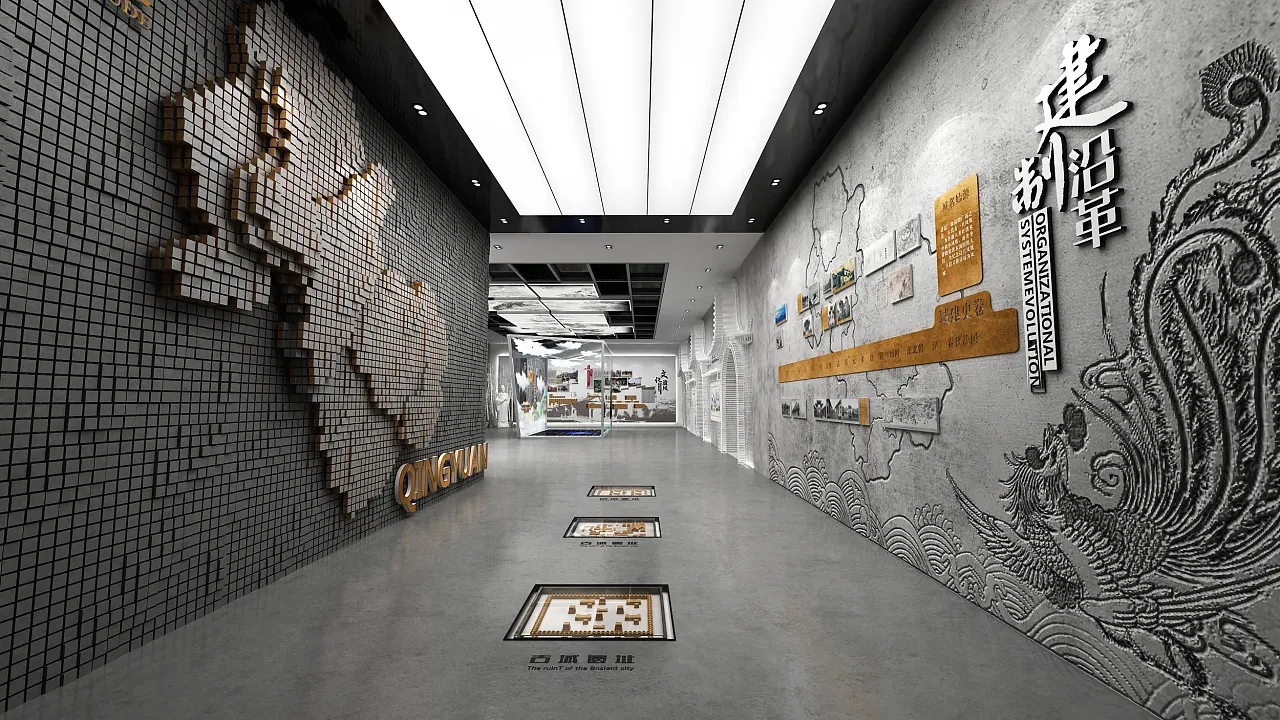 展廳設(shè)計 ，展廳 ，鑫時空