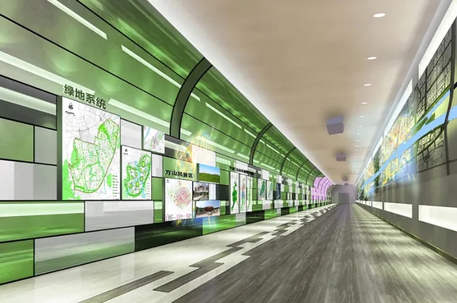 展廳設(shè)計(jì) ，展廳 ，鑫時(shí)空